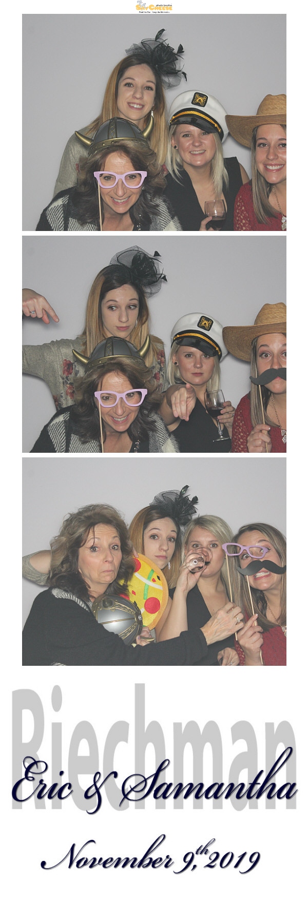 Huster / Riechman Wedding  | View more photos from the event at gallery.saycheesephotobooth.com/u/SayCheesePhotoBooth/Huster-Riechman-Wedding